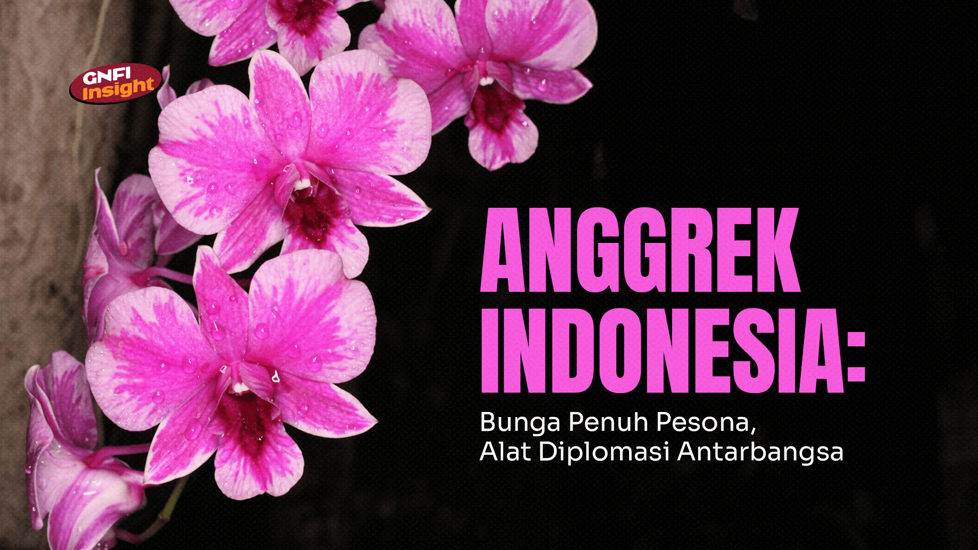 Anggrek Indonesia: Bunga Penuh Pesona, Alat Diplomasi Antarbangsa