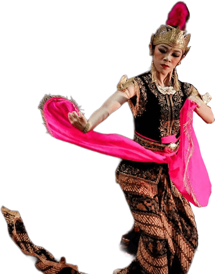 Women do traditional java dance
