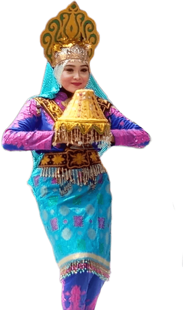Women do traditional aceh dance